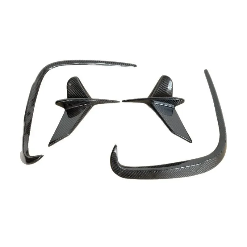 Suitable for BMW 8 series carbon fiber air knife G14G15G16 modified rear bar air knife rear bumper trend trim