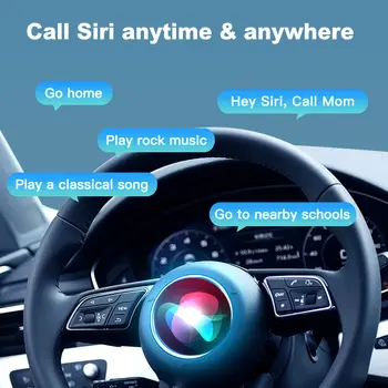 JoyeAuto 適用於奧迪 2012-2018 年 A3 MMI 和 2016-2018 年 A4/A5/Q2/Q5/Q7 B9 MIB 的無線 Apple CarPlay、Android Auto 和 AirPlay 後視鏡改裝套件 10 最佳銷售 蘋果 CarPlay 奧迪 A4 B9 - №4