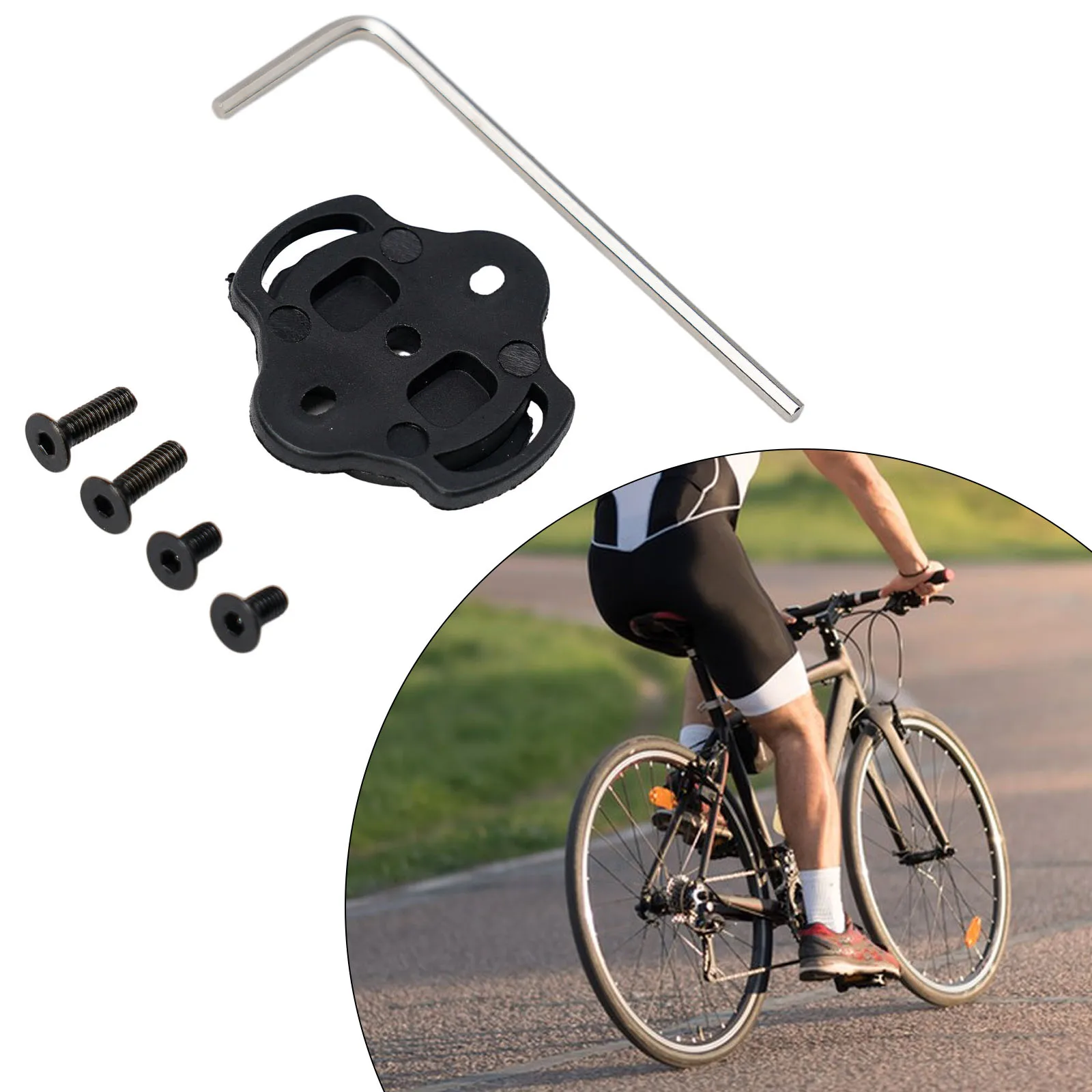 Outdoor Sports Base Bicycle Parts Black High Materials Bracket Fixed Base Bike Bicycle Bracket Repair Parts Base Male
