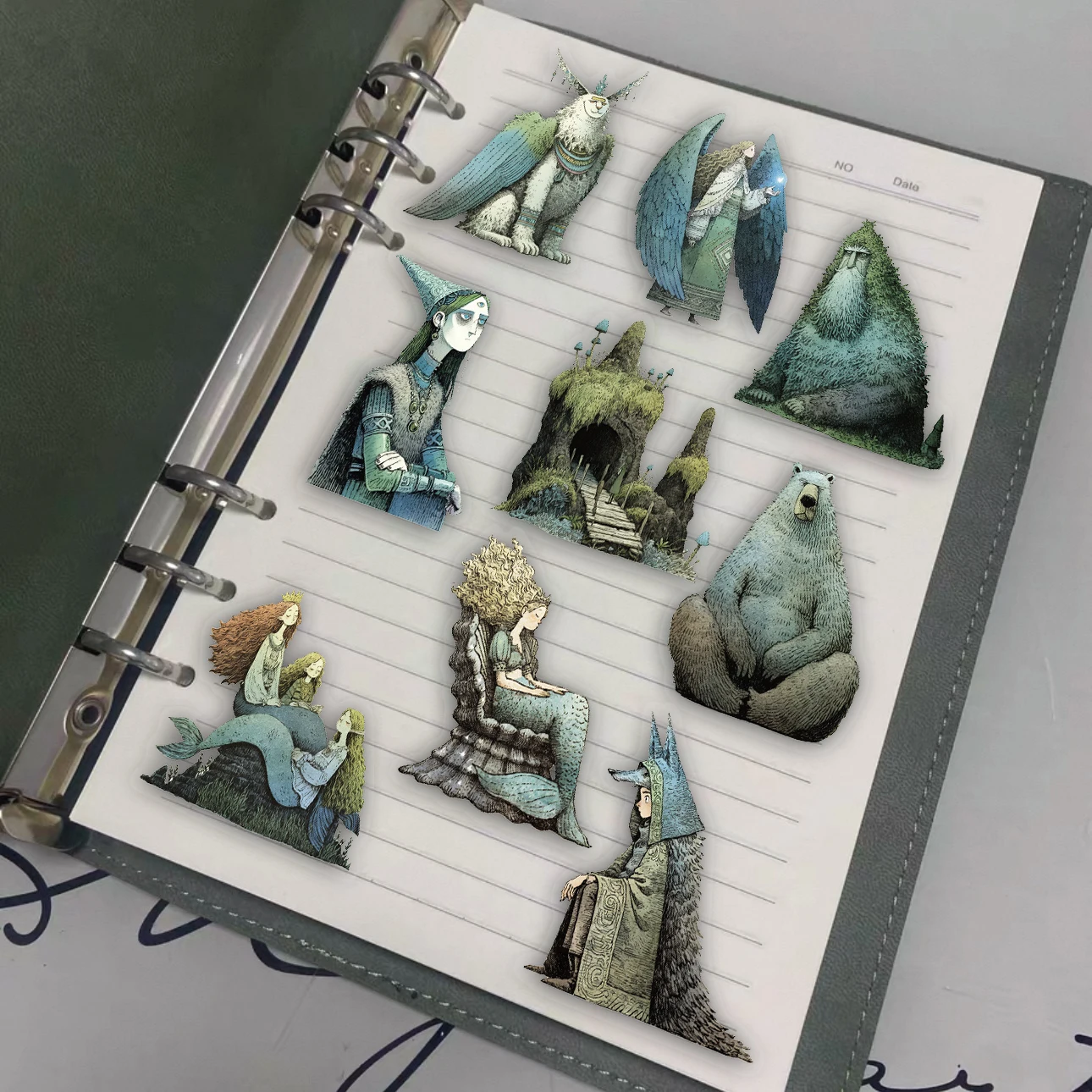 50 قطعة من ملصقات Fairy Tale Magic World Fun DIY جراب هاتف للكمبيوتر المحمول وكوب الماء وملصقات ألعاب الكمبيوتر #6