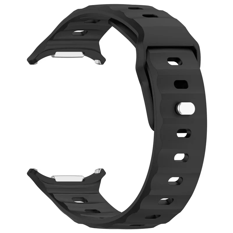 Correa de silicona para Samsung Galaxy Watch 7 Ultra 47mm, pulsera deportiva de repuesto, correas de reloj 7 Ultra