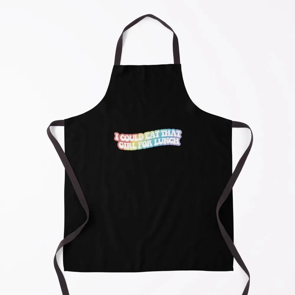 

Copy of eat that girl for lunch (rainbow gay pride) Apron innovative kitchen and home items kitchen and home Apron