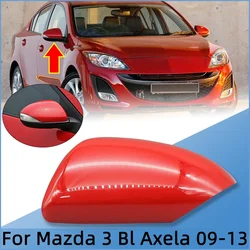 Car Accessories Wing Side Mirror Cover Housing Rearview Mirror Cap Shell For Mazda 3 Axela BL 2009 2010 2011 2012 2013 Painted