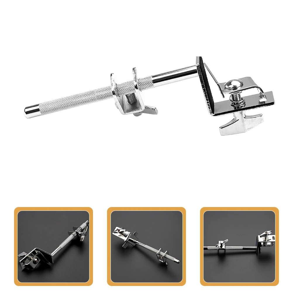 

Clamp For Set Metal Mounting Bracket Sturdy Holder Clip Extension Stand Drum Accessory Music Instrument Part Cowbell Mount Drum
