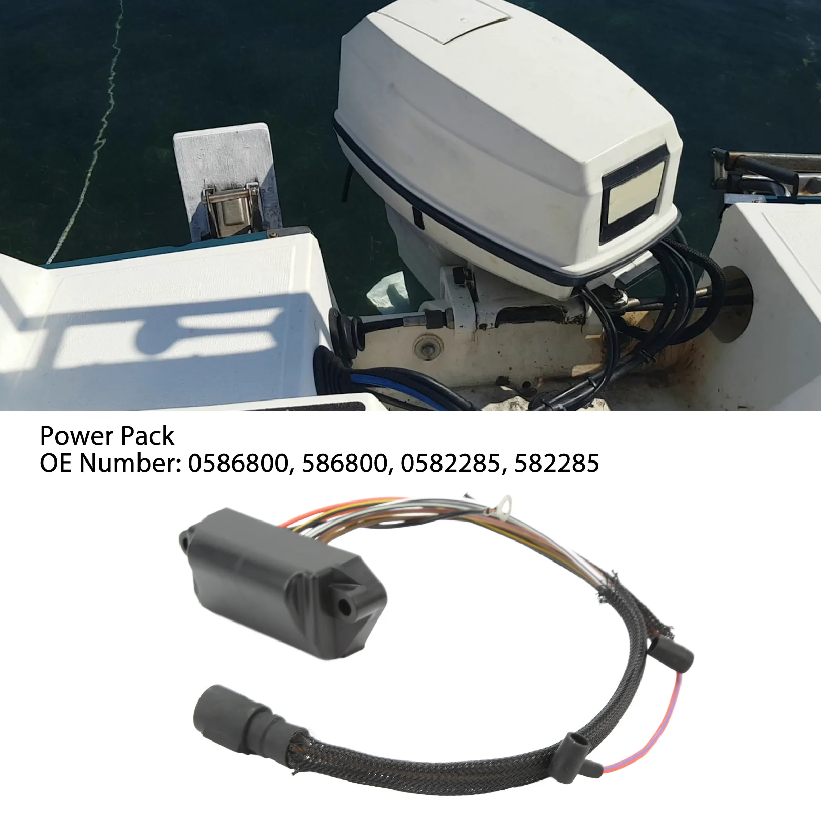 

Power Pack Assembly 0582285 CDI Power Pack ABS High Performance Replacement For Evinrude Johnson