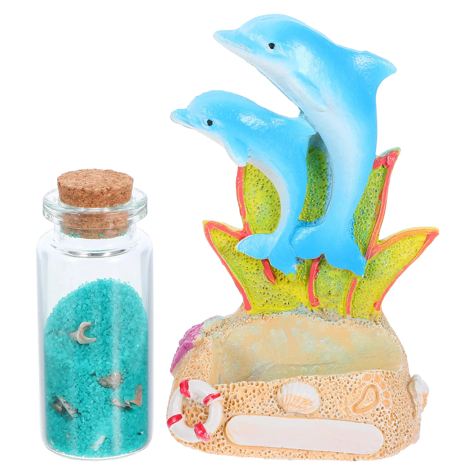 Dolphin Sculpture Drift Bottle - Aquarium Fish Dolphin review and price
