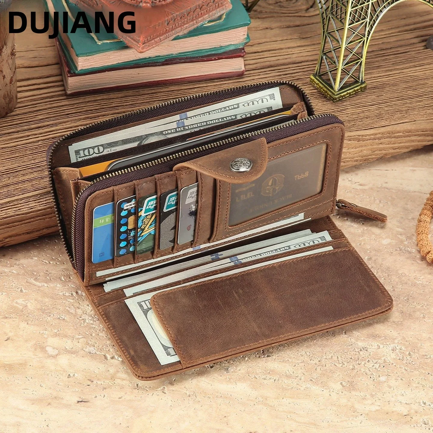 long-leather-wallet-men's-top-layer-cowhide-summer-2026-storage-card-holder-cross-border-functional-small-bag-chinese-origin