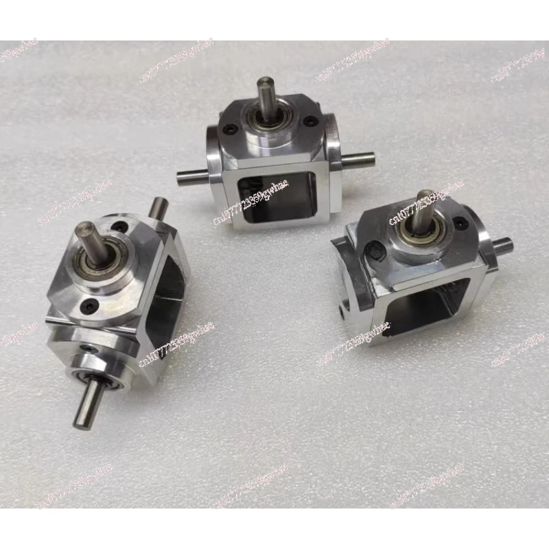 Right Angle Drive Variable Speed Parachute Gear Gearbox 1:1 Shaft Diameter 6 Gearbox Corner Small T-type Cross Commutator