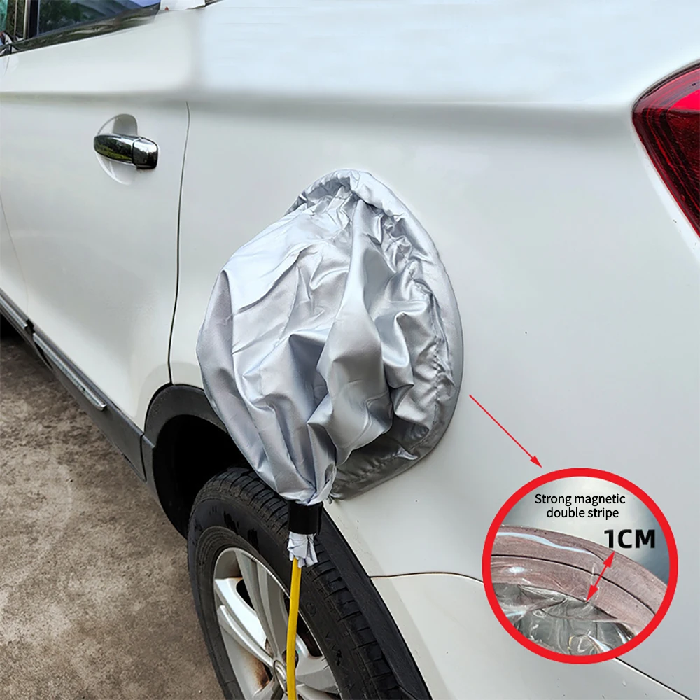 Pokrowiec na ładowarkę pojazdu elektrycznego Wodoodporny pokrowiec na ładowarkę samochodu EV do elektrycznej przyczepy magnetycznej Akcesoria do pojazdów zewnętrznych
