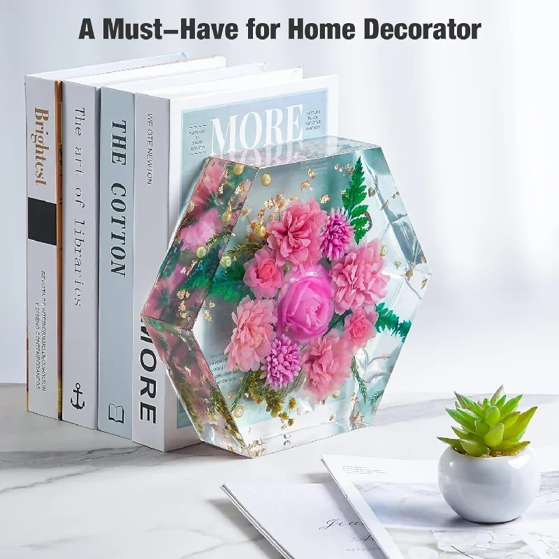 

Большие формы для смолы, набор силиконовых форм для эпоксидной смолы, консервации цветов, идеальный стартовый набор для смолы