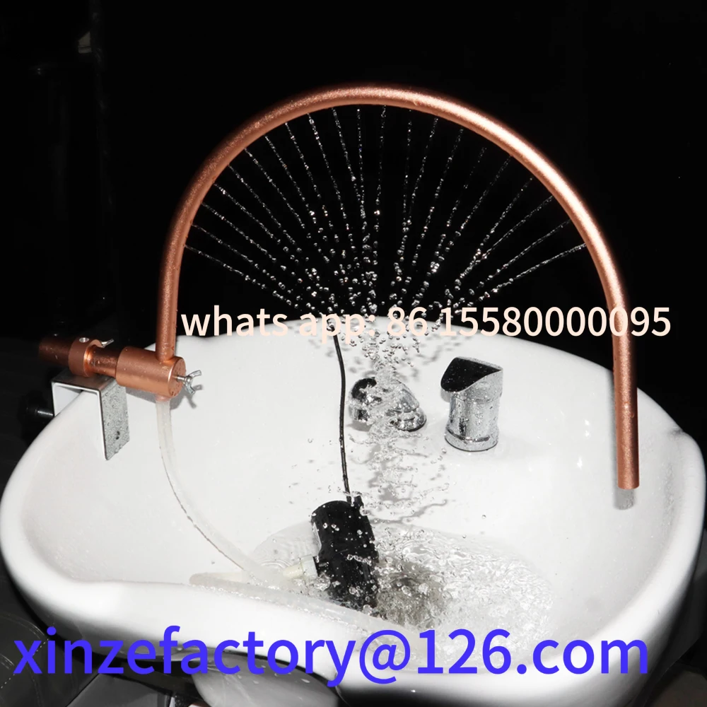 

Customizable Head Spa Water Frame with Pump for Shampoo Sink, Portable Salon Shower Head Equipmenl