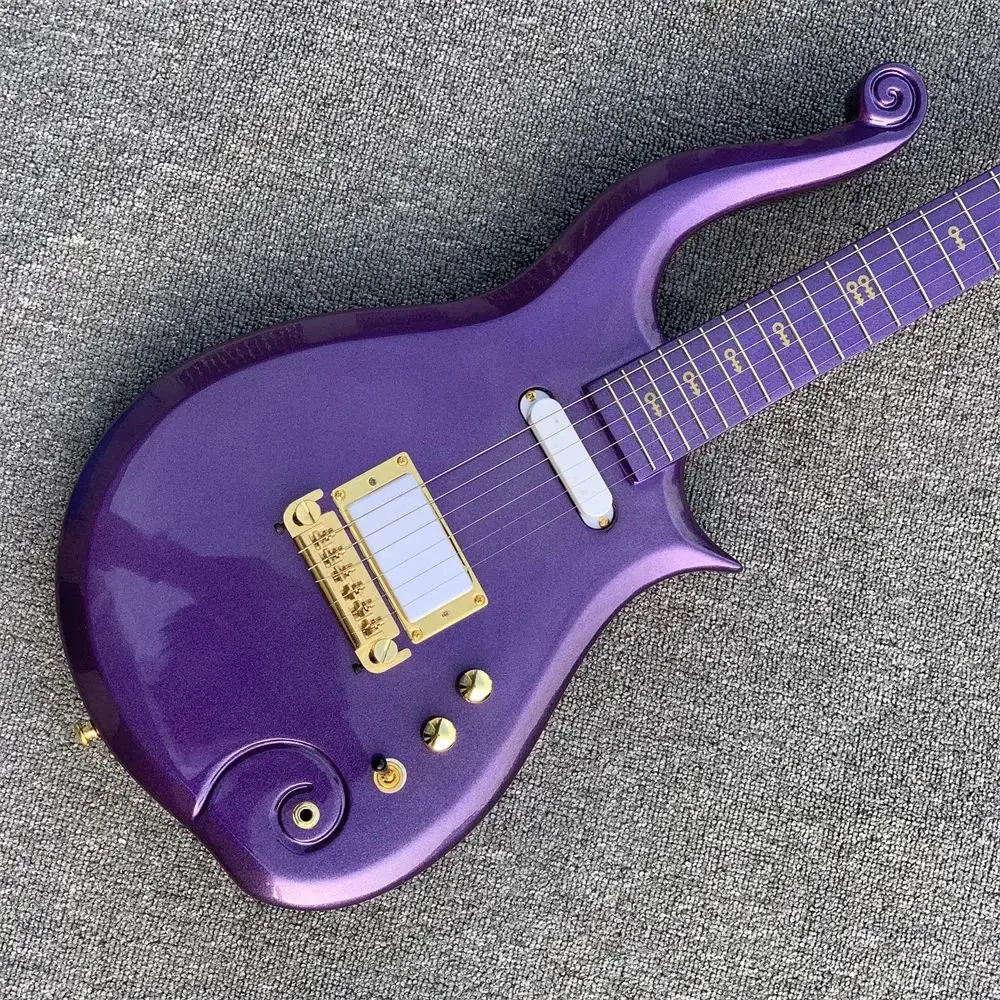 Cloud prince alien  guitar professional play beginners must guitarguitar neck purple