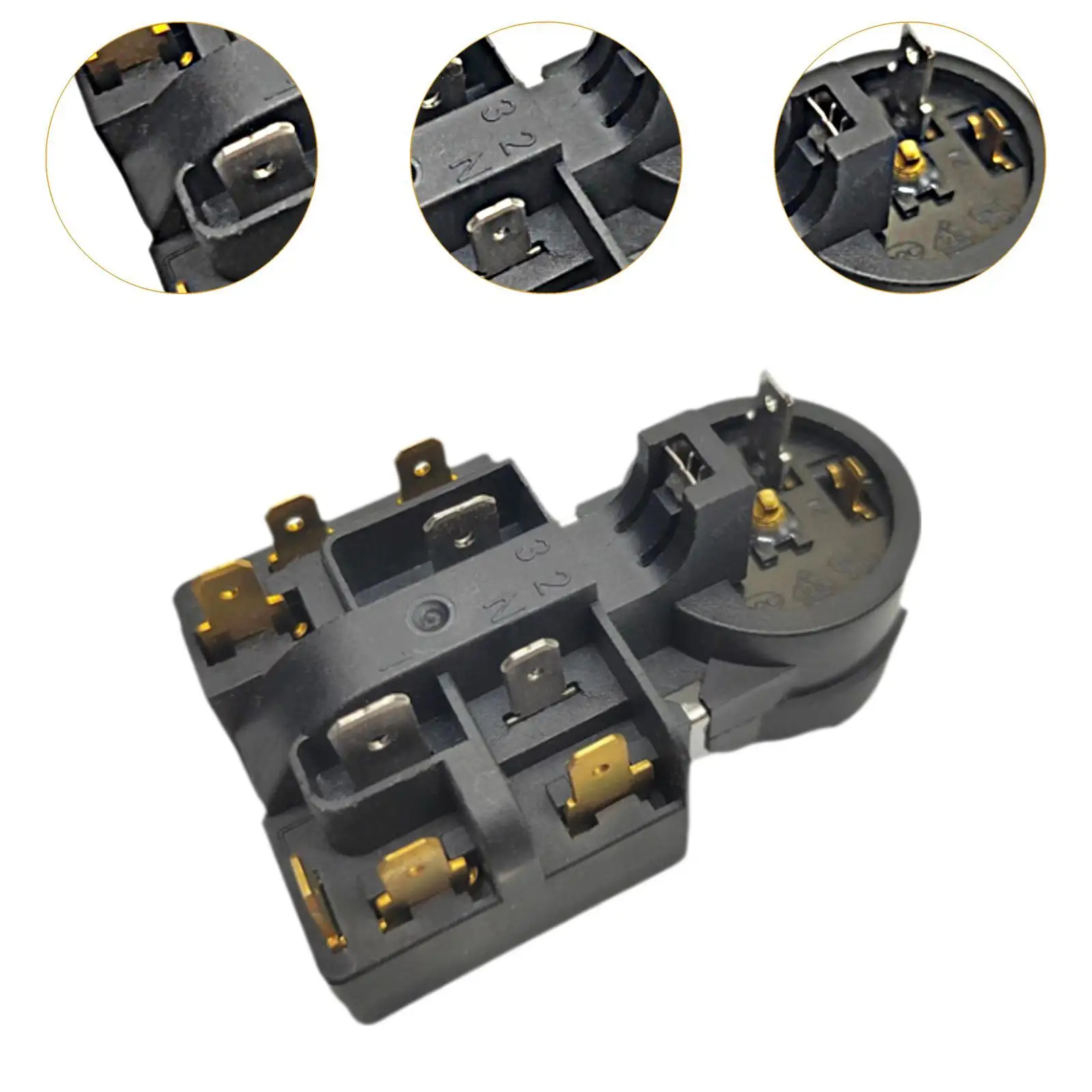 คอมเพรสเซอร์ PTC Starter PTC Starter รีเลย์สําหรับตู้เย็นโดยตรงแทนที่