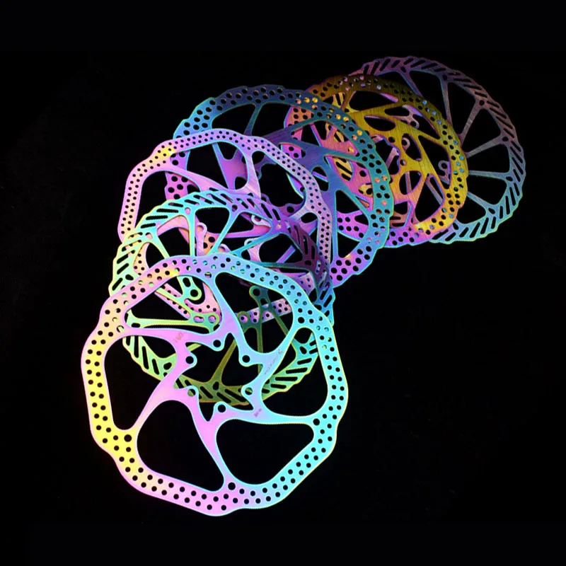 

Hot Trend: Rainbow Hydraulic Disc Brake Rotors 160/180mm for MTB & Road Bikes