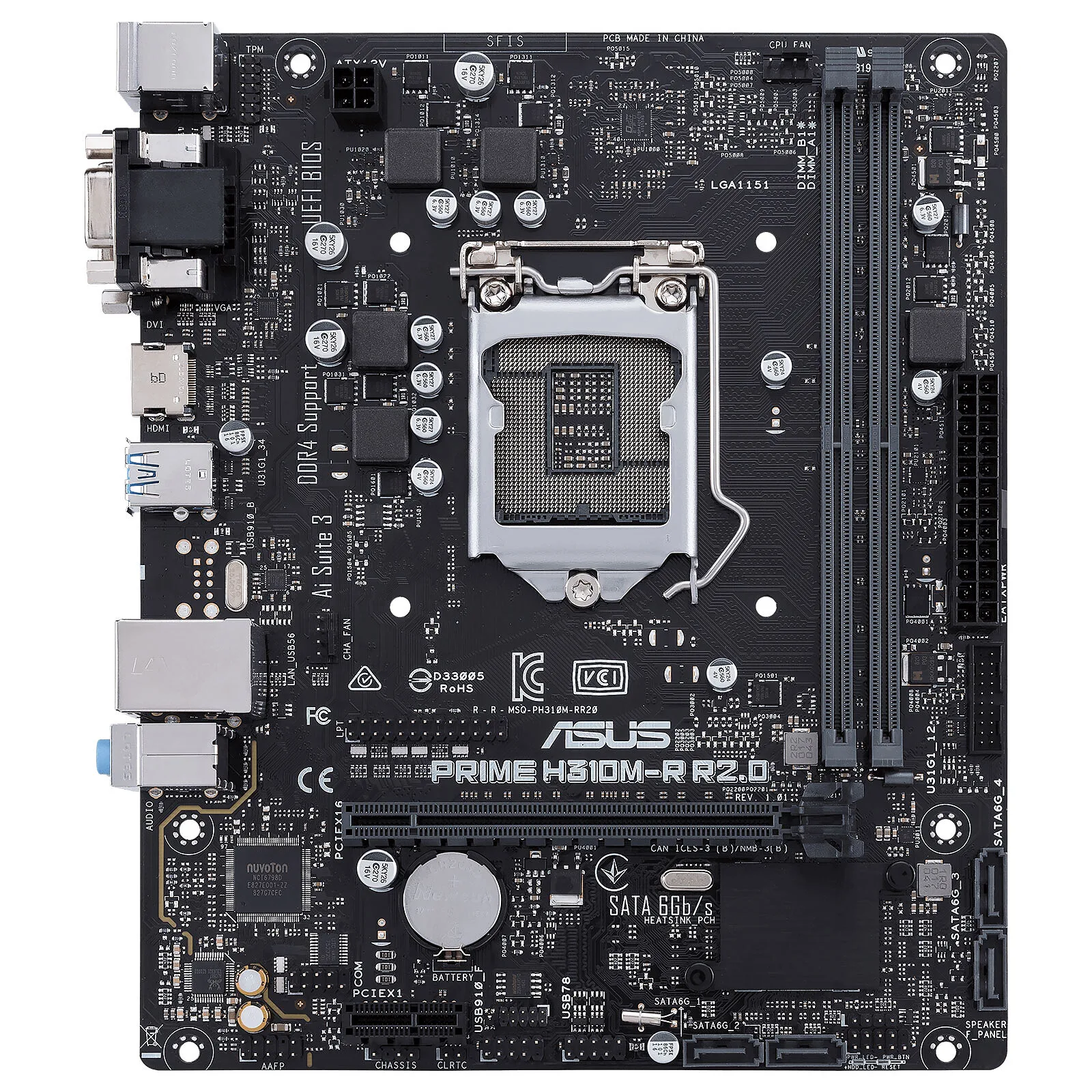 ASUS PRIME H310M-R R2.0 Motherboard: A Perfect Match for the Intel