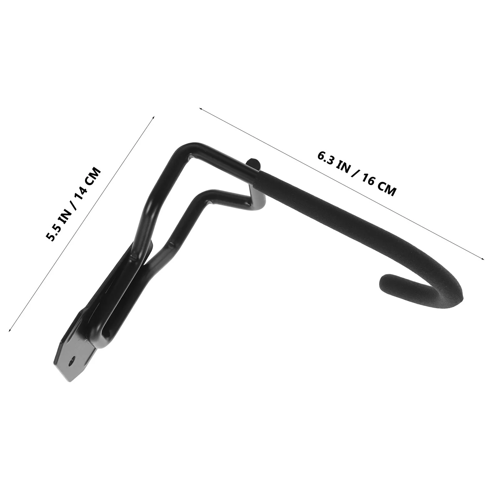 4Pcs Garage Wall Hooks Heavy Duty Iron Bike Hangers Wall Mounted Tool Storage Rack for Garage Bicycle Organizer - view 4