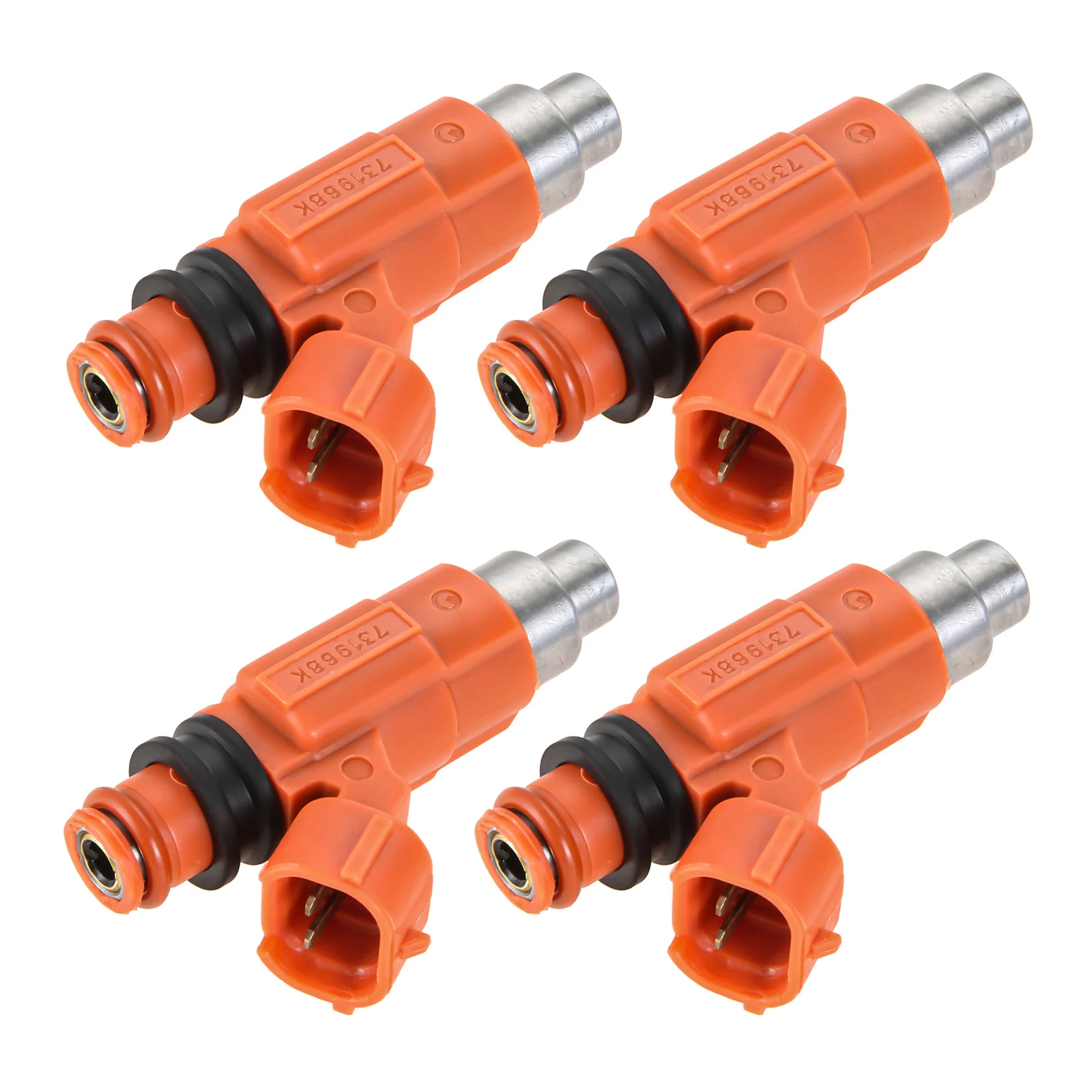 4Pcss Fuel Injector 4 Hole Replace CDH210 68V8A3600000 for Yamaha 115 Outboard Marine Chevrolet Chrysler Dodge Mitsubishi Suzuki