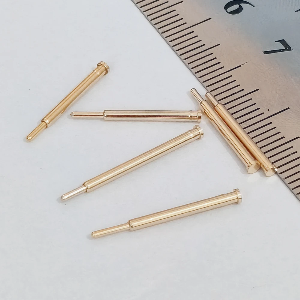 200Pcs Pogo Pin Spring Loaded Connector Charging Contact Probe Test Pin Antenna Spring Top Pin POGOPIN Contact Spring Needle