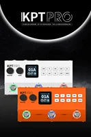 Pedal de efectos de guitarra Yuimer KPT PRO, bucle, tambor con reducción de ruido, compresión, EQ, retardo, reverberación, multiefectos mejorados TANK G