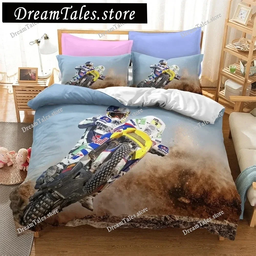 

Fashion Motorcycle 3D Duvet Cover Bedding Set Comforter Pillowcases Quilt Cover Home Decor Single Double Twin King Queen741