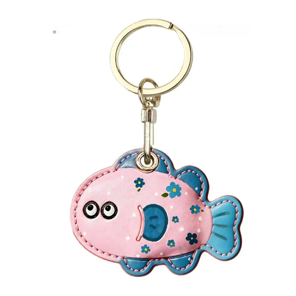 Leather Candle Leather Keychain Candle Shaped Portable Cartoon Candlestick Keyring Cartoon Candlestick Design Hanging Ornament