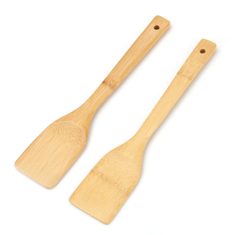 Kitchen Utensils Sustainable Natural Utensils Set Must-have Durable Kitchen Accessories For Dinner Wok Shovel Eco-friendly