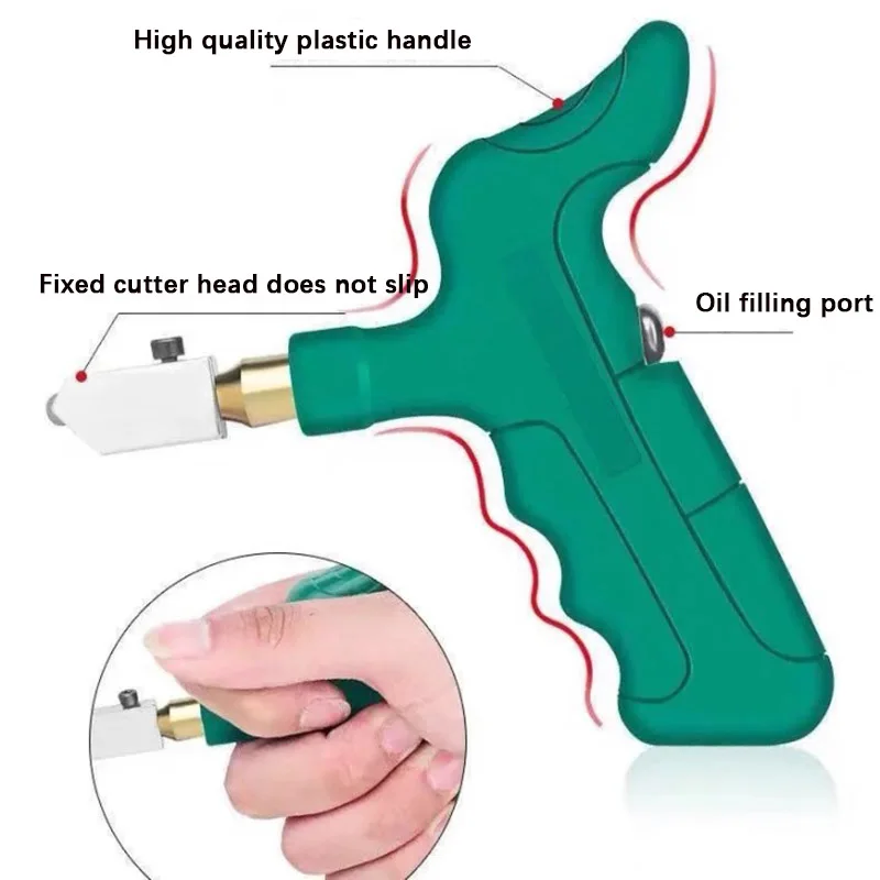 Glass Cutter Ceramic Tile Handheld Multifunctional Portable Cutting Tool Household Ceramic Tile Cutter Diamond Cutting Hand Tool