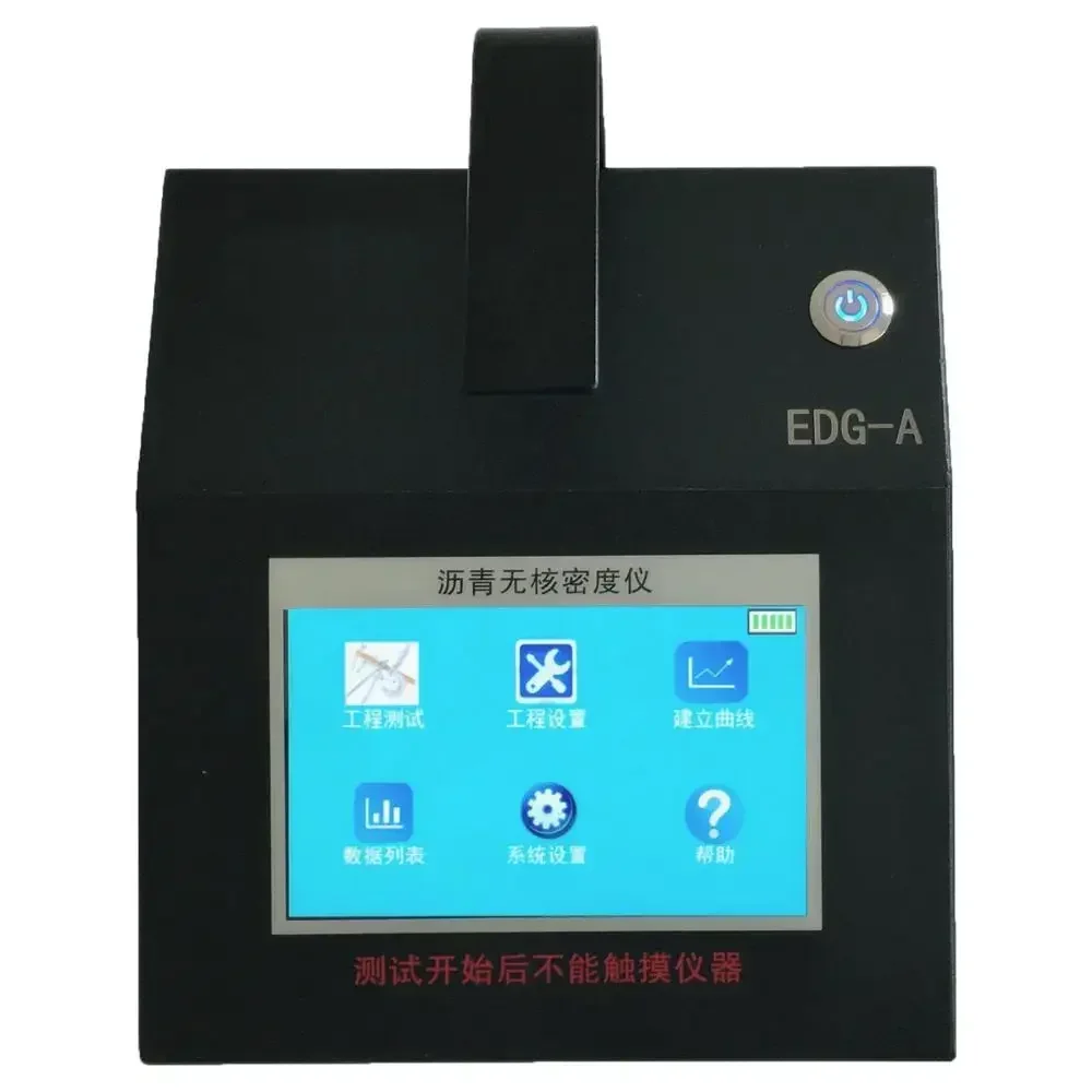 Electric Density Gauge (EDG) portable Asphalt pavement non-nuclear density meter for Asphalt density measurement