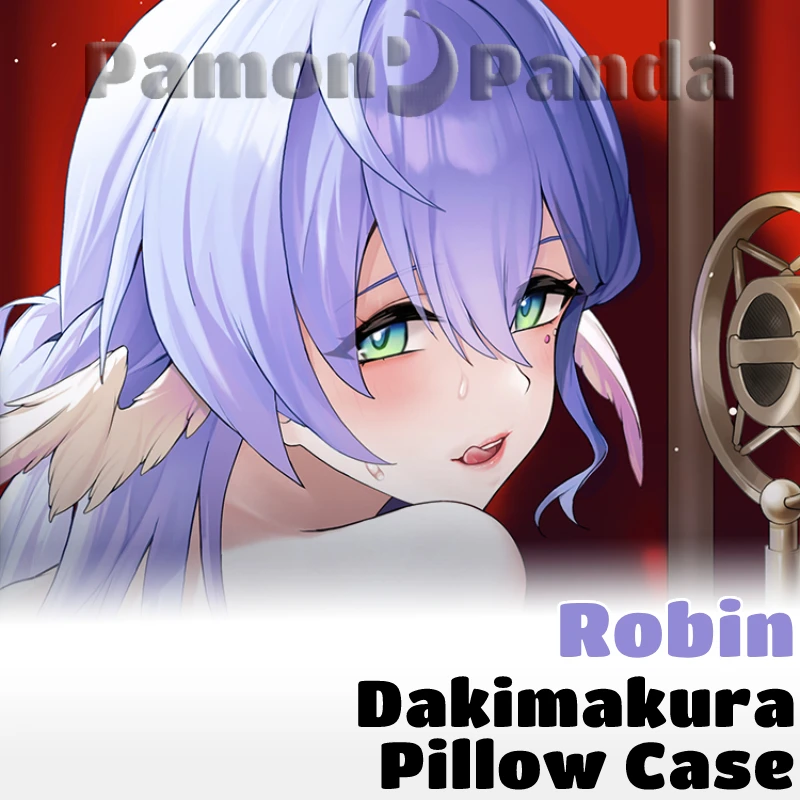 

Robin Dakimakura Honkai Star Rail Full Body Pillow Case Sexy Hugging Cushion Cover Pillowcase Home Otaku Bedding Decor Gift