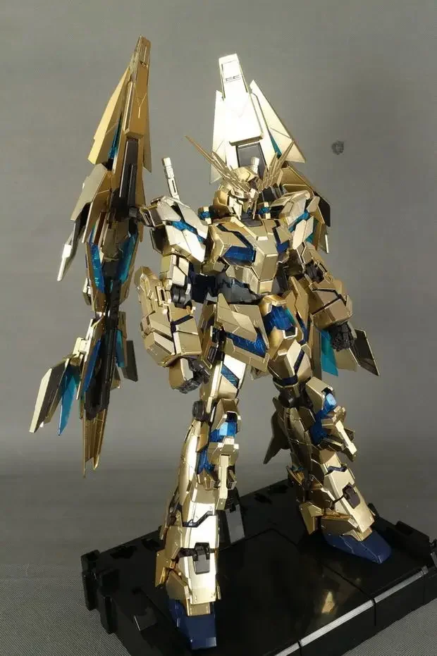 DABAN รุ่น PG 1/60 Rx-0 Unicorn 03 Phenex Narrative Ver Gold เคลือบประกอบหุ่นยนต์ชุดสะสมตุ๊กตาของเล่นของขวัญ