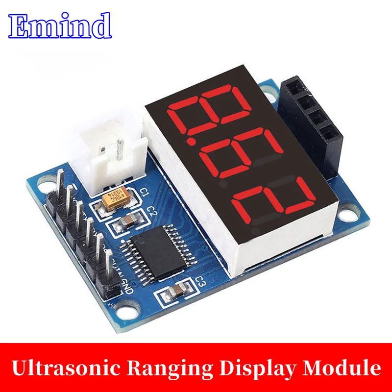 1/3/5/10/20Pcs HC-SR04 Ultrasonic Ranging Module ultrasonic Sensor Test Board Distance Sensor Detector Serial Port Output