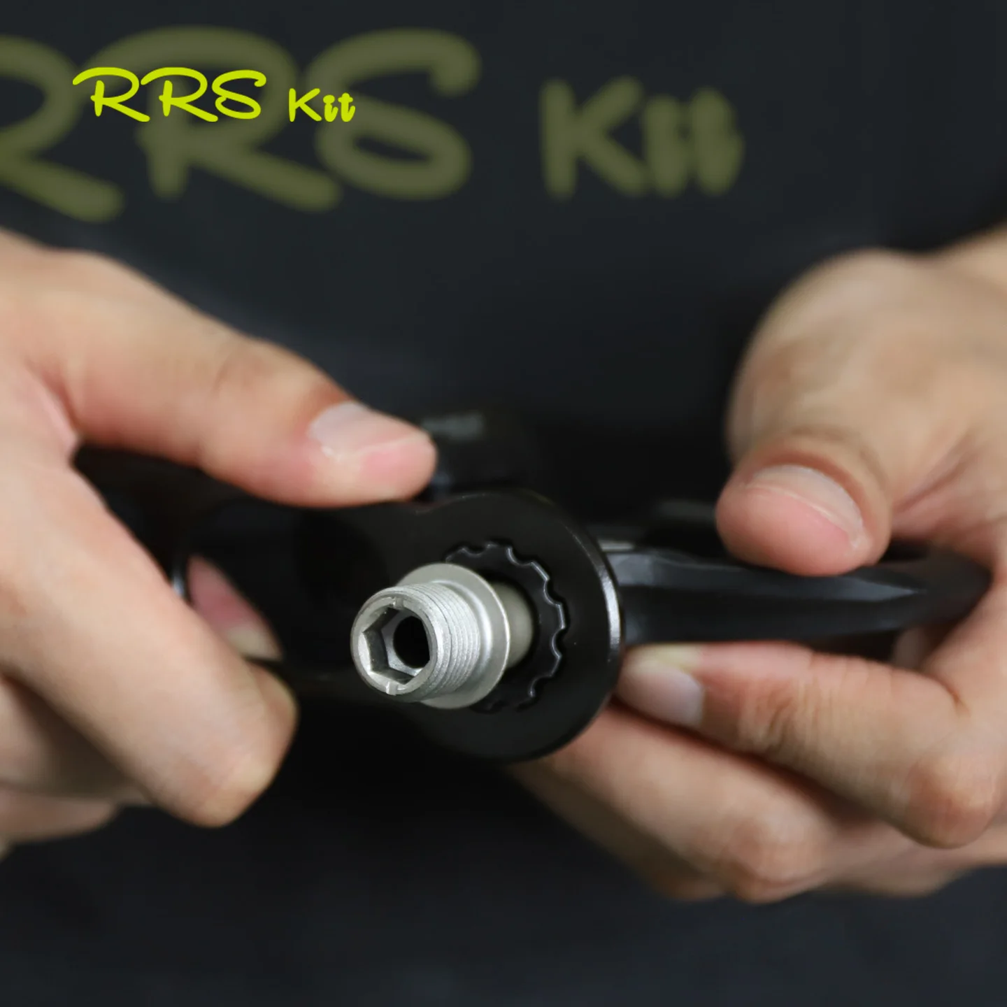 RRSKit سبائك الألومنيوم دراجة دواسة وجع ل Shimano 10-spline 20 مللي متر/17 مللي متر عرافة خفيفة الوزن دواسة دراجة تركيب أداة إصلاح #2