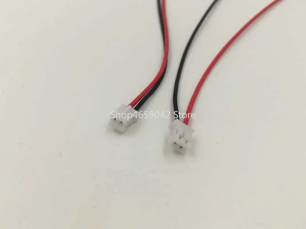 20 set Mini Micro JST 2.0 PH 2-Pin konektor steker dengan kabel 100MM