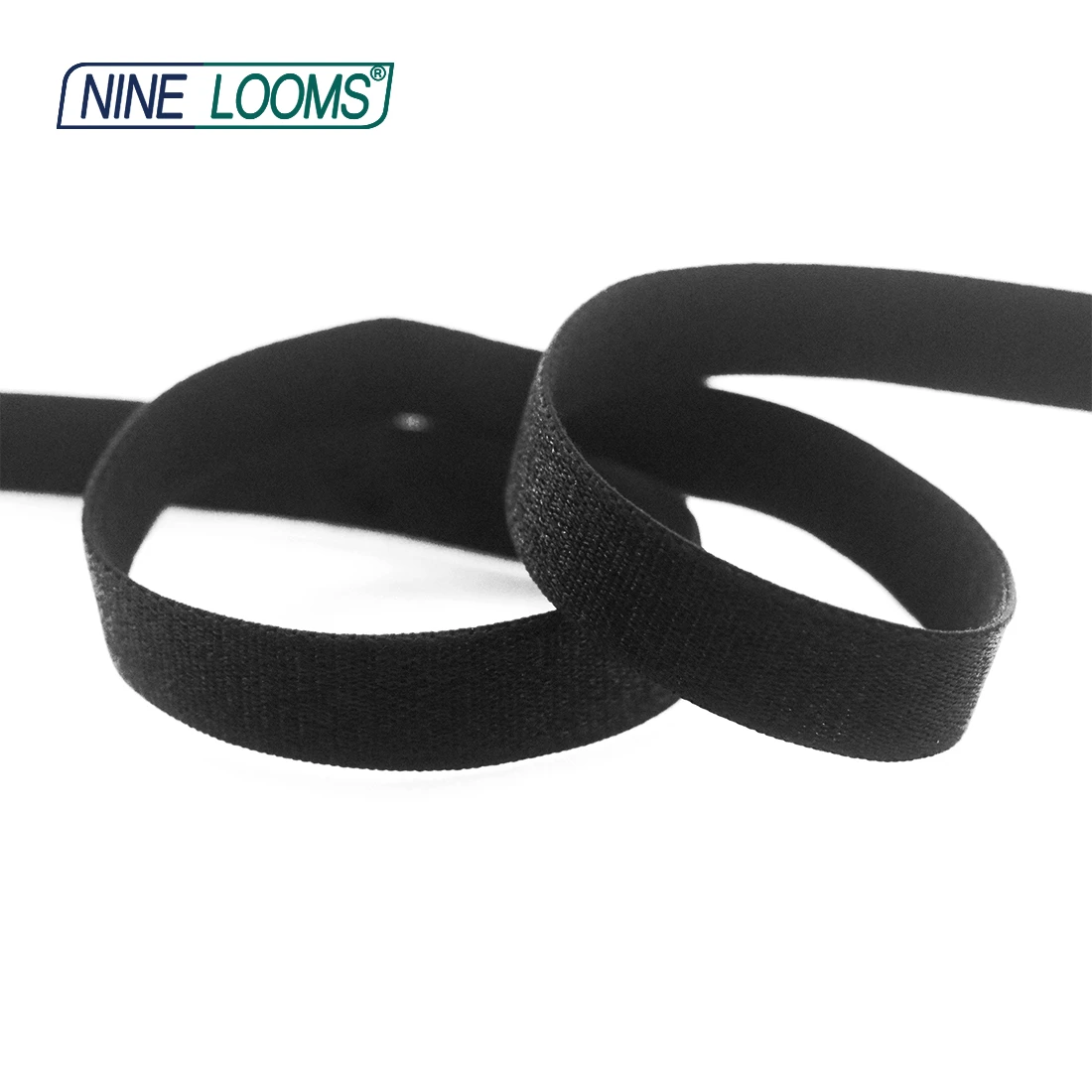 NINE LOOMS Nylon Bra Strap Elastic Bands 1/2