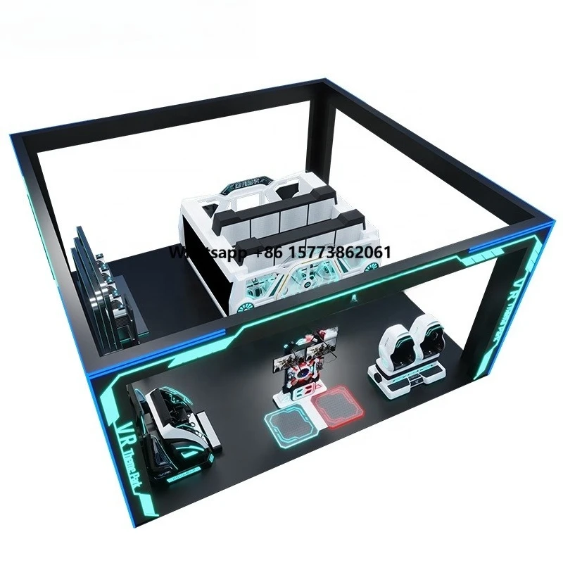 VR Theme Park 2026 New VR Game Machine Simulator Supplier 3D 5D 7D 9D 12D VR Park Dubai Virtual Reality Amusement Park