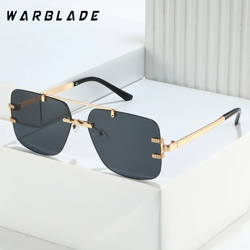 

2025 Fashion Classic Square Pilot Sunglasses Cool Men Vintage Brand Design Metal Sun Glasses Women Shades UV400 Oculos De Sol