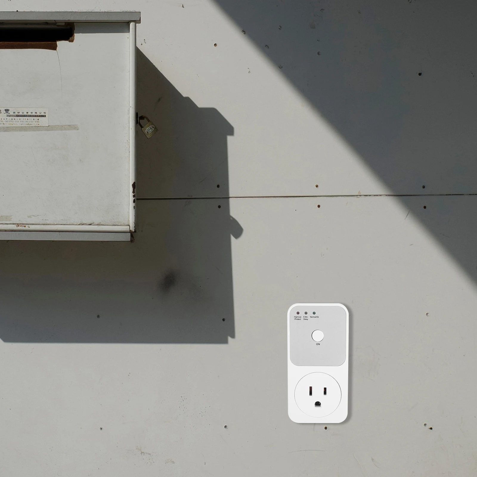 

2pcs High Low Protector Multifunction Fridge Abs Transformer Sudden Load Drops Kitchen Appliance Fridge Power