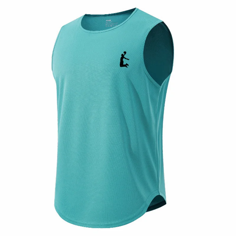 Chaleco de gimnasio de alta calidad para hombre, camiseta sin mangas de malla, camisetas deportivas para correr, ropa QD, novedad de verano