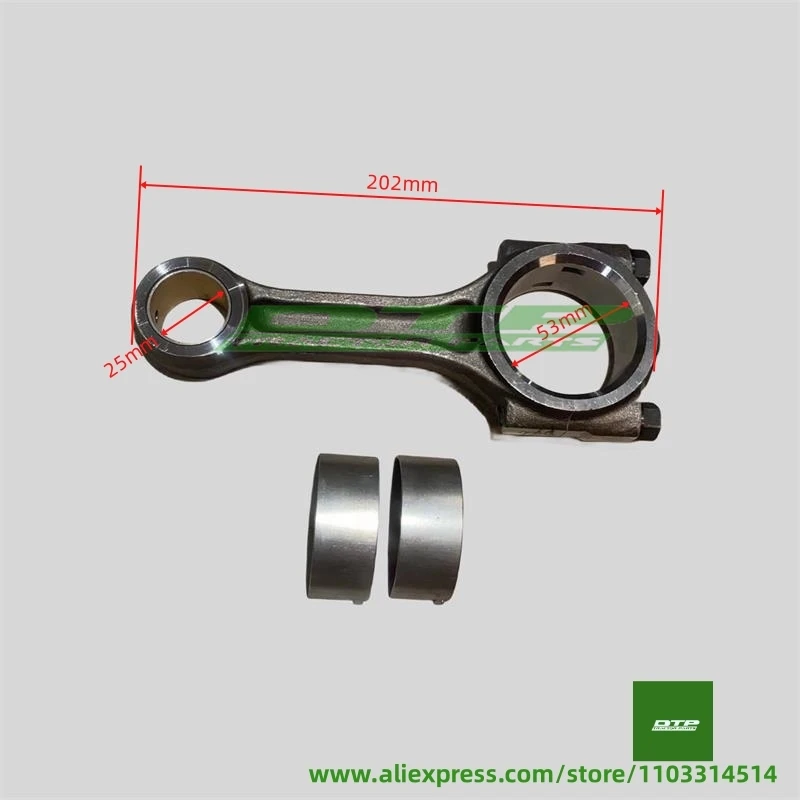 Connecting rod assembly ,for Laidong ,KAMA ,L380 (Swirl), please check firstly with us about the engine model