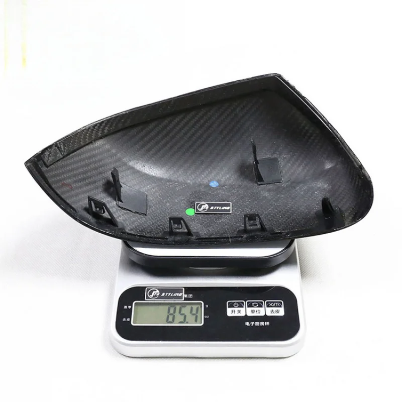 مناسبة لسيارات BMW X3/4/5/6/7 G01/02/05/06/07/08 غطاء مرآة الرؤية الخلفية من ألياف الكربون الجافة