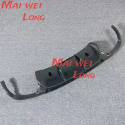 For Porsche 911 991 911.1 Carrera & Carrera S 2012-2015 V Style Car Rear Bumper Lip Splitter Diffuser Body Kit Guard Protection
