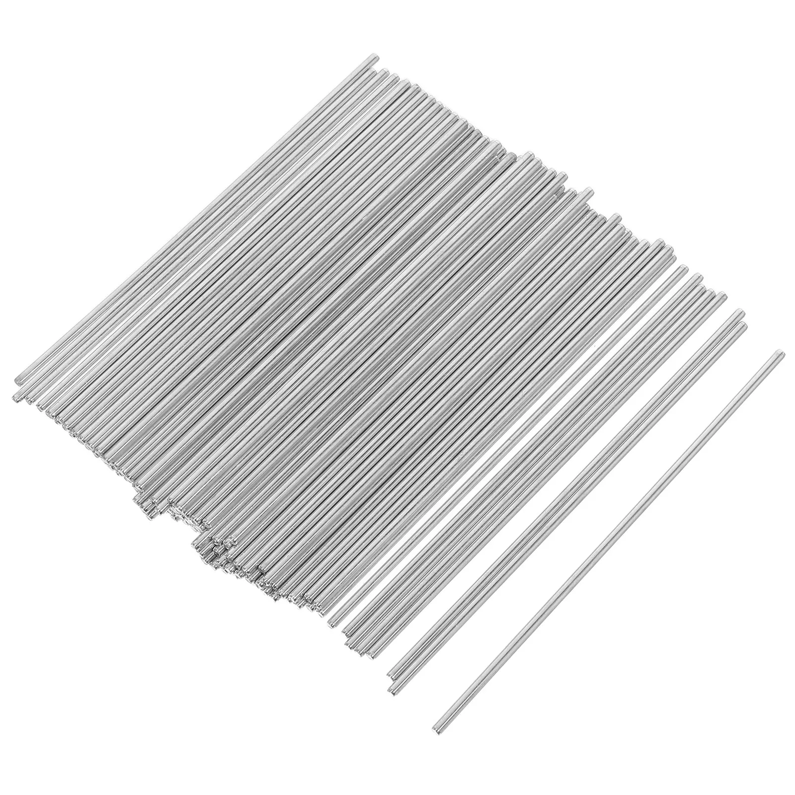 

100pcs Mini Iron Shaft Rc Axle Bars Rc Building Axles For Car Axles Stem Wheel Replacement Parts Diy Car Accessories