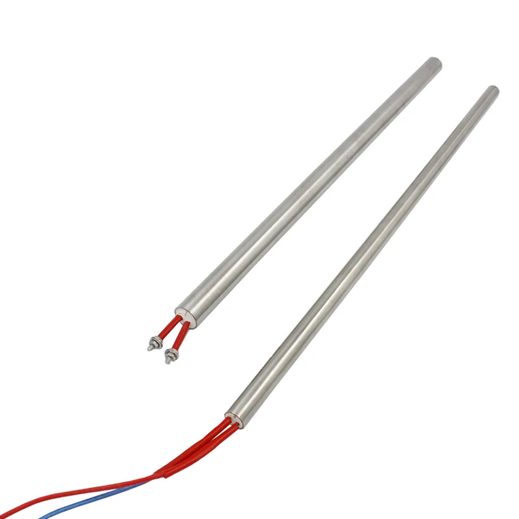 Custom voltage single-ended heating resistor rod cartridge heater