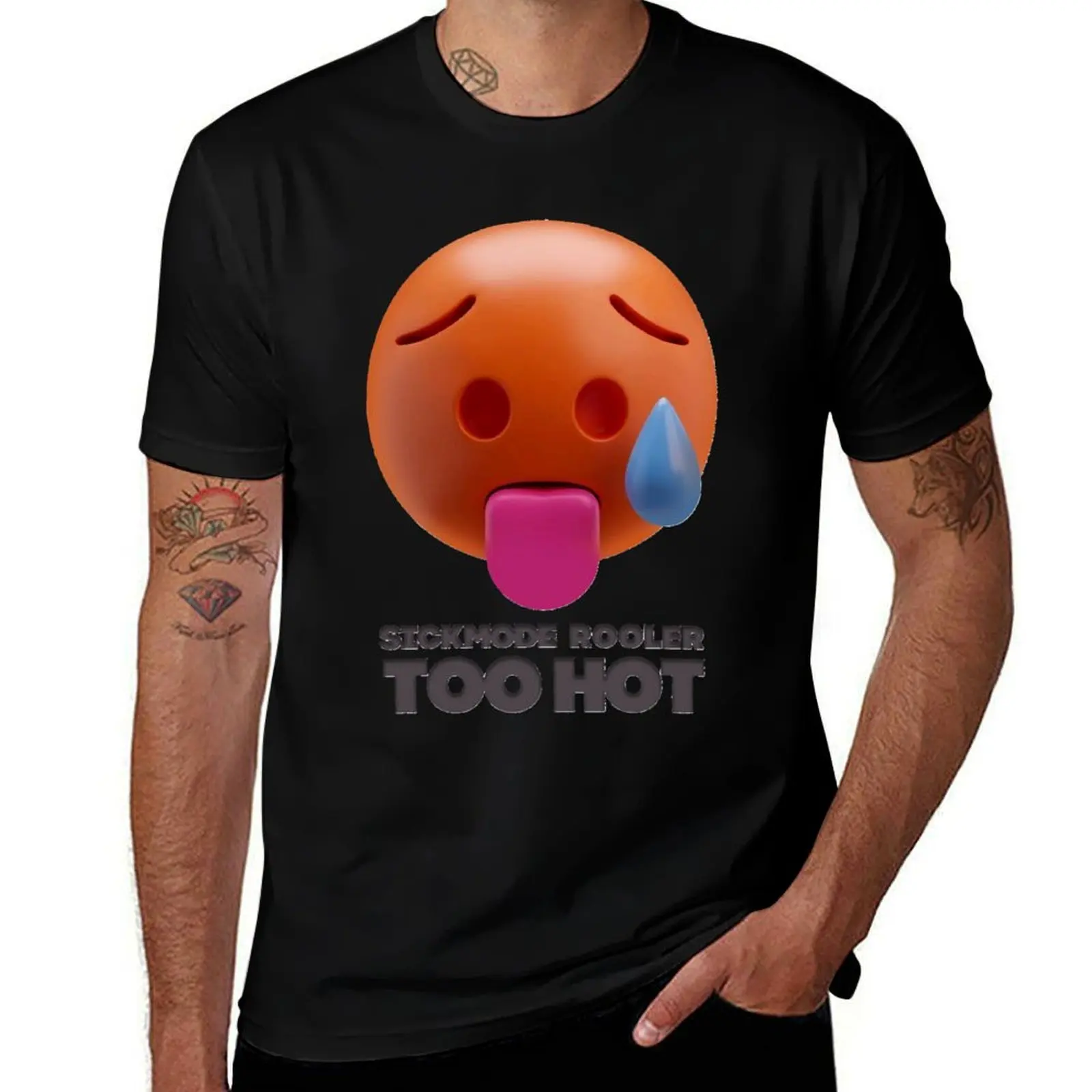 

Sickmode Rooler Too Hot T-Shirt anime t shirts oversize t shirts for man graphic tees T-Shirt