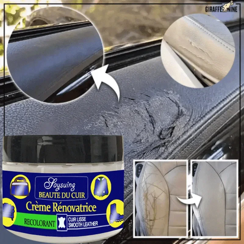 Leather Repair Cream Leather Scratches and Cracks Repair Car Leather Seat Repair Cream Refurbish Repair Tool Leather Shoe Repair