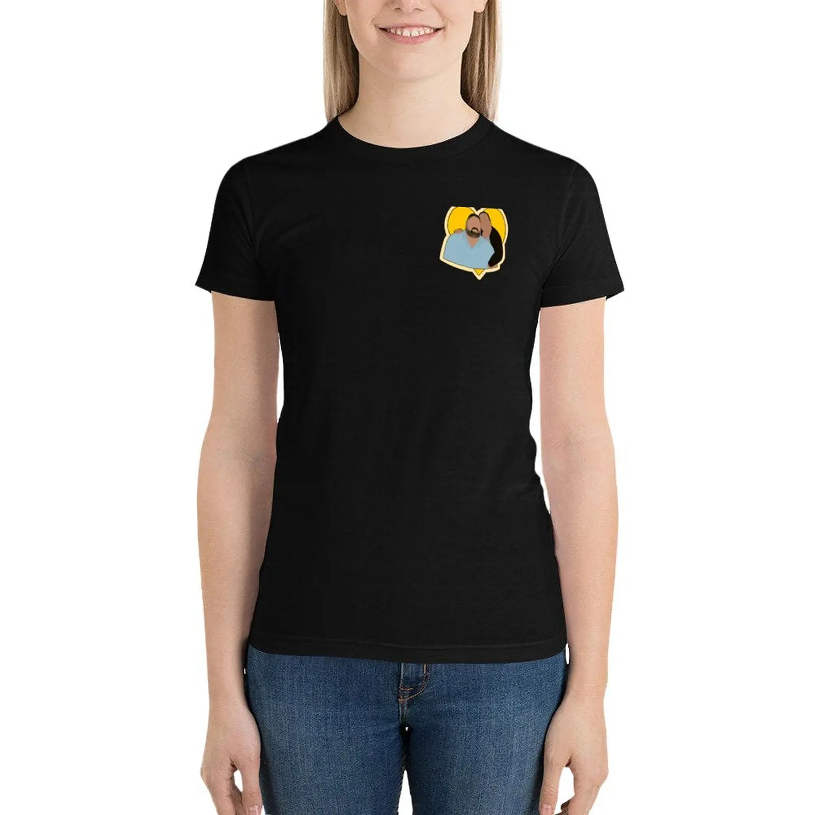 

Roel Gonzalez and Erica Zuniga T-Shirt Aesthetic clothing oversized cropped t shirts for Women