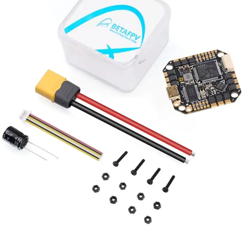 

26X26mm BETAFPV F722 35A V2 AIO ICM42688 F722 Flight Controller 35A BLHeli_S 4in1 ESC 2-6S for FPV Toothpick Drones Quadcopter