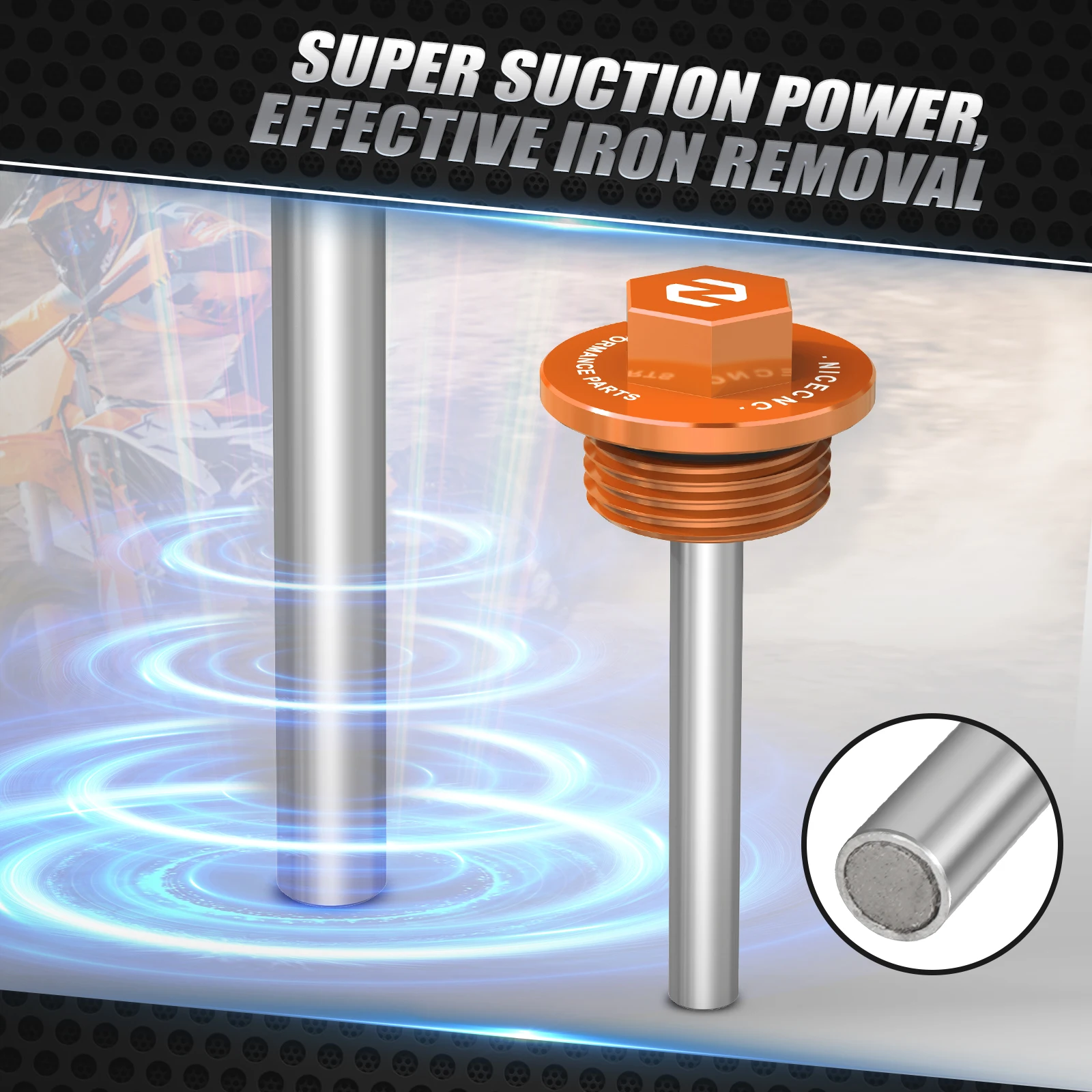 For KTM 790 890 Duke ADV/R Magnetic Oil Drain Plug 1090 1190 ADV/R 1290 Super Adventure 890 SMT 990 Duke 1290 1390 Super Duke R