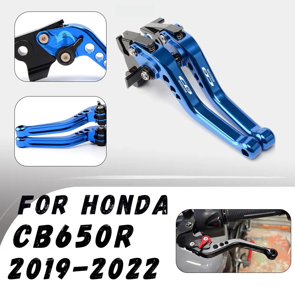 

For Honda CB650R 2019-2022 Motorcycle CNC Clutch Brake Levers Modified Horn Adjustable Folding Hand Lever Motorcycle Accessories