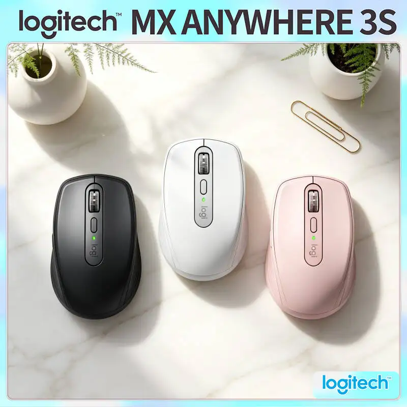 

Professional MX Anywhere 3S - 8000 DPI, Hyper-Scroll, USB-C, Must-Have for Vape Specialist & Product Record